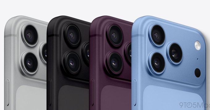 取消星宇橙!iPhone18 Pro Max浅蓝、樱桃红实锤亮相