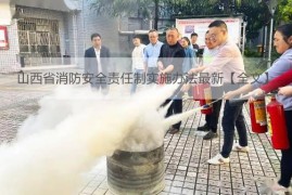 山西省消防安全责任制实施办法最新【全文】