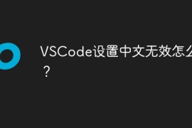 VSCode设置中文无效怎么办？
