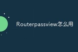 Routerpassview怎么用