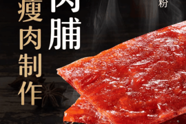 甄选后腿瘦肉：靖江猪肉脯0.8斤19.8元官方大促（京东39元）