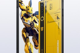 红魔 9 Pro + 变形金刚大黄蜂限量版手机外观公布：黑黄撞色 + 氘锋透明设计