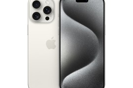 Apple iPhone 15 Pro Max (A3108) 256GB白色钛金属支持移动联通电信5G双卡双待手机