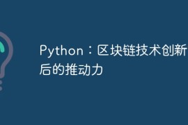 Python：区块链技术创新背后的推动力