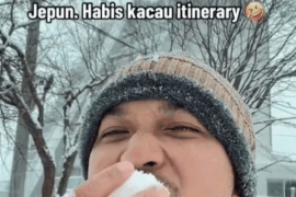 别嘴馋！一游客在日本捡雪吃：突发急病连烧八天