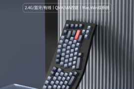 Keychron V10 Max 机械键盘上架：Gasket 结构、佳达隆定制木星轴，498 元