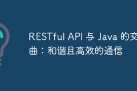 RESTful API 与 Java 的交响曲：和谐且高效的通信