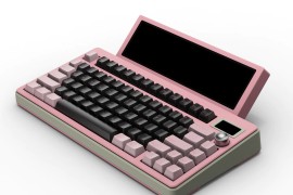 又一款带屏幕的键盘，算不算键圈创新？复古与现代科技的碰撞！