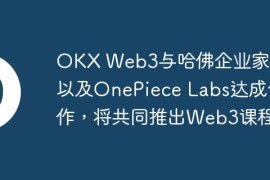 OKX Web3与哈佛企业家协会以及OnePiece Labs达成合作，将共同推出Web3课程