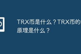 TRX币是什么？TRX币的工作原理是什么？