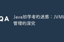 Java初学者的迷惑：JVM内存管理的深究
