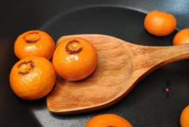 烤橘子可以用青皮橘子吗？青皮桔子烤着吃治感冒咳嗽吗