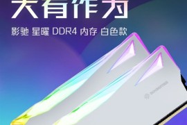 鎏光溢彩 星曜DDR4白色款正式发售