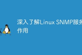 深入了解Linux SNMP服务的作用