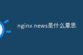nginx news是什么意思
