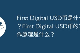 First Digital USD币是什么？First Digital USD币的工作原理是什么？