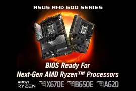 华硕更新 AMD 600 系列主板 BIOS，支持 Ryzen 7000/8000 系列处理器