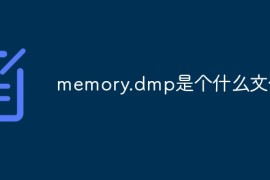 memory.dmp是个什么文件