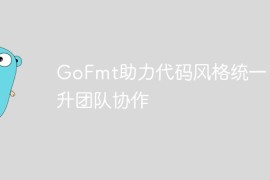 GoFmt助力代码风格统一，提升团队协作