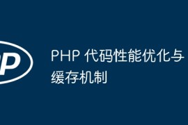 PHP 代码性能优化与缓存机制