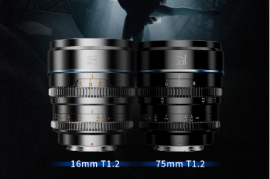 思锐光学全新夜行者16/75mm T1.2电影镜头5月7日亮相，支持多卡口选择