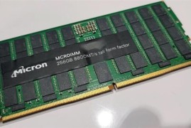 美光展示256GB DDR5-8800 MCRDIMM内存：功耗为20W