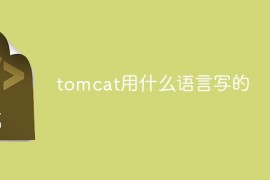 tomcat用什么语言写的