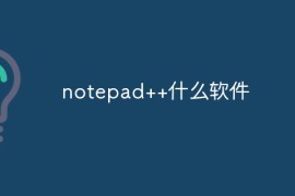 notepad++什么软件
