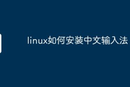 linux如何安装中文输入法