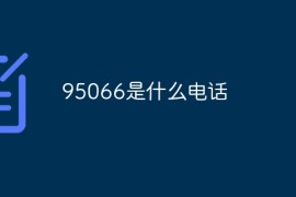 95066是什么电话