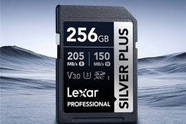 529元 雷克沙256GB V30“超能大银卡”SD卡上架：读取速度达205MB/s