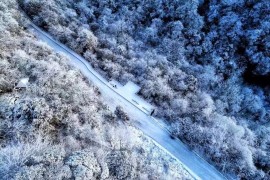宛如童话世界！成都多个景区迎来2023年第一场瑞雪