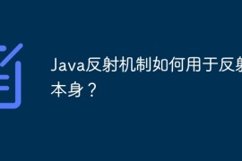 Java反射机制如何用于反射器本身？