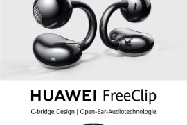 售价199欧元！华为首款开放式耳机FreeClip海外发布