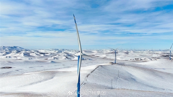 我国在运最大陆上风电基地投产：年发电量超100亿千瓦时-图1