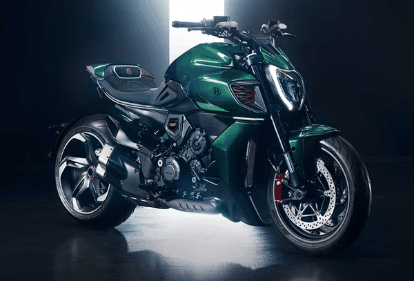 能买一台奔驰E！宾利联手杜卡迪推出限量摩托车：全球500台-图1