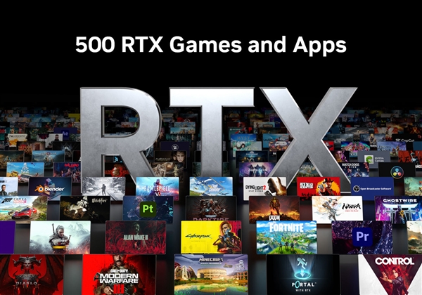RTX阵容更壮大！500款游戏已支持光线追踪、DLSS和AI驱动技术-图1