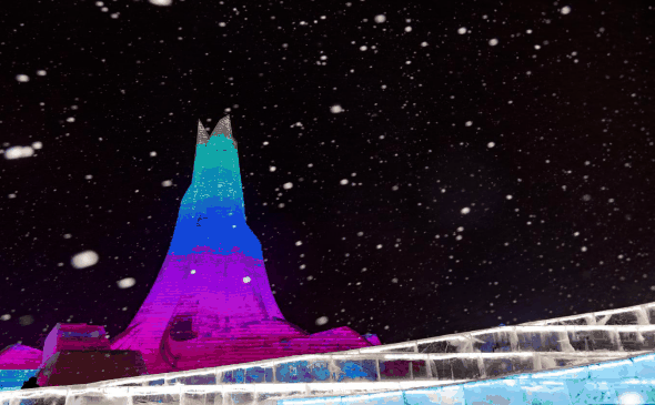 哈尔滨冰雪大世界获吉尼斯世界纪录称号：世界最大冰雪主题乐园-图1