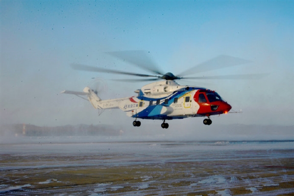 挑战漠河低温！AC313A国产直升机高寒首次试飞成功-图2