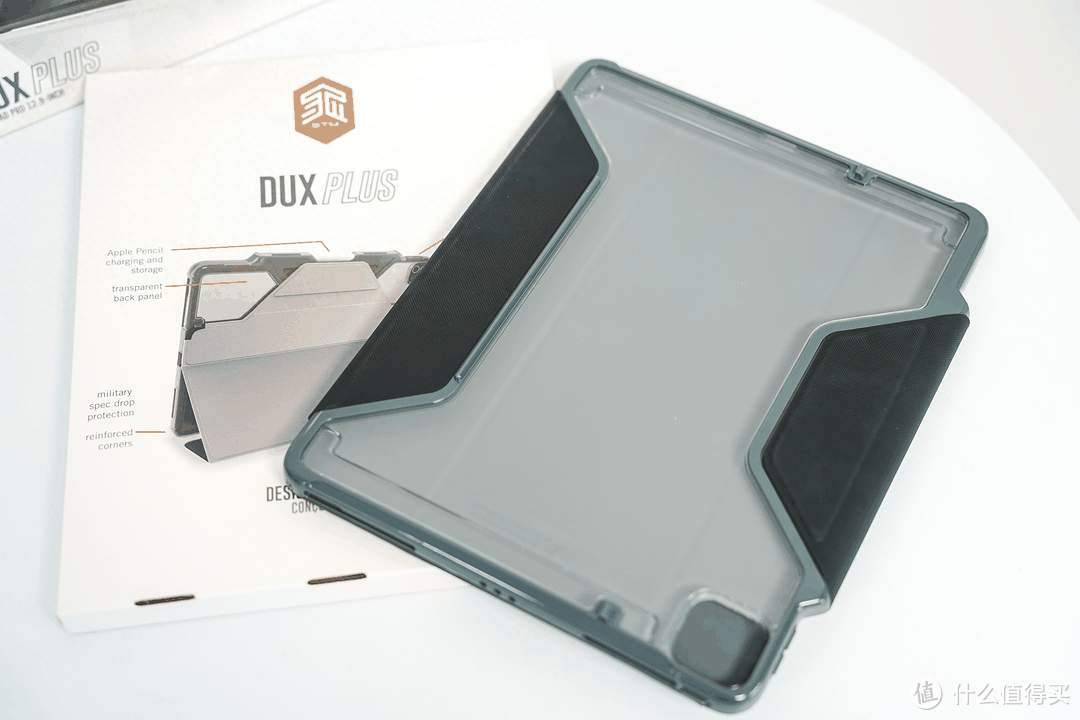 防弯扛摔还能无阻充电——Dux iPad pro 12.9寸 平板壳-图1