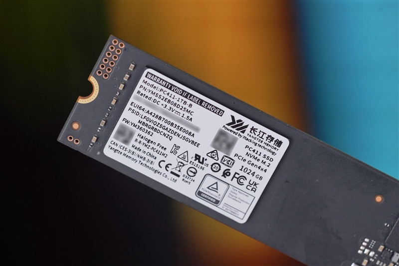 长江存储 PC411 1TB SSD 评测：无缓也能满血，远超同级产品-图5