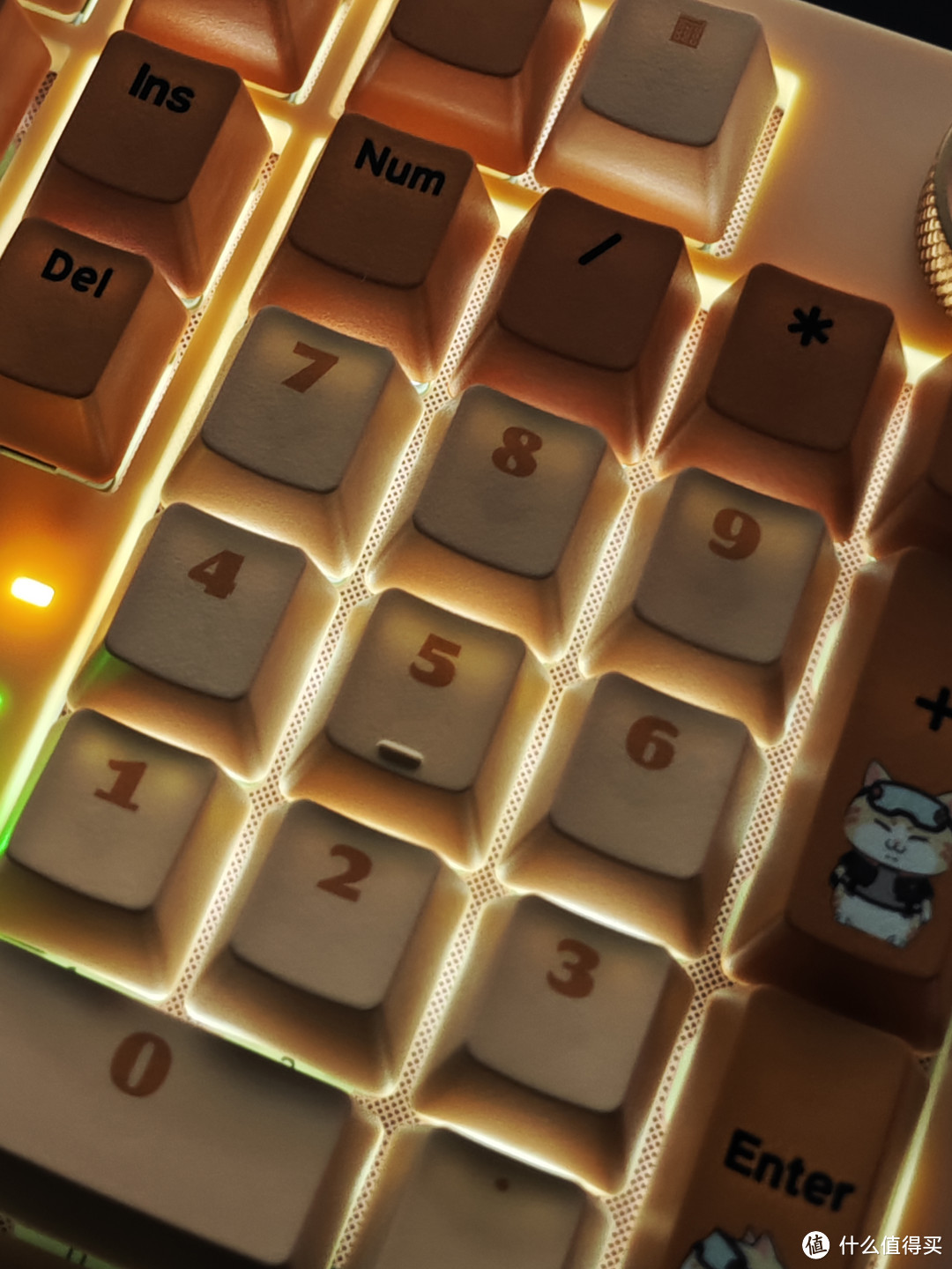 键盘体验 篇一：橘猫主题键盘，一块含猫量奇高的无线机械键盘~-图15