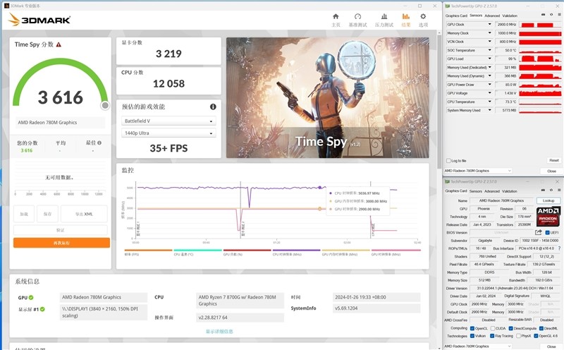 AMD 锐龙 7 8700G/锐龙 5 8600G 首发评测：AI 生图算力 6 倍于入门独显-图41