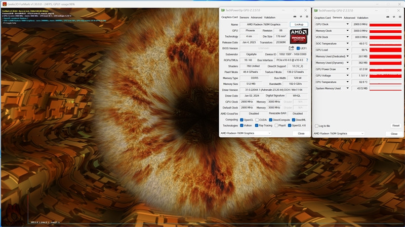 AMD 锐龙 7 8700G/锐龙 5 8600G 首发评测：AI 生图算力 6 倍于入门独显-图94