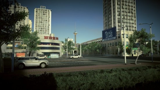 以天津为原型城市！国产驾驶游戏《全速以赴》上架Steam：第三季度发售-图2