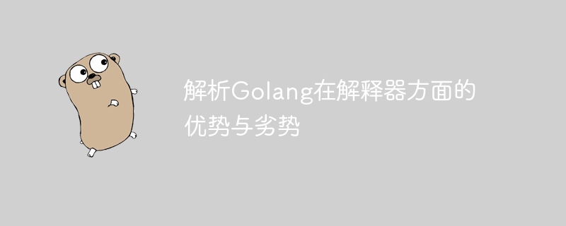 解析golang在解释器方面的优势与劣势