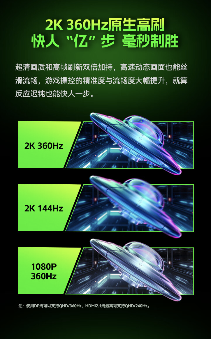 HKC 推出蚂蚁电竞 ANT27VQ MAX 27 英寸显示器：2K 360Hz 友达面板，售 5499 元
