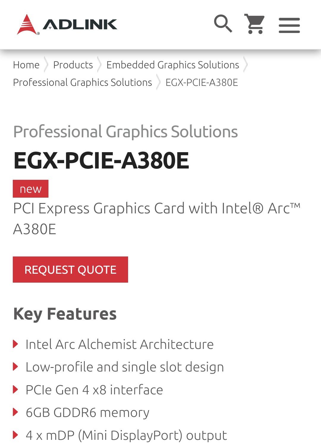 英特尔为锐炫 A750E / A580E 显卡注册 PCI ID，预计为嵌入式产品