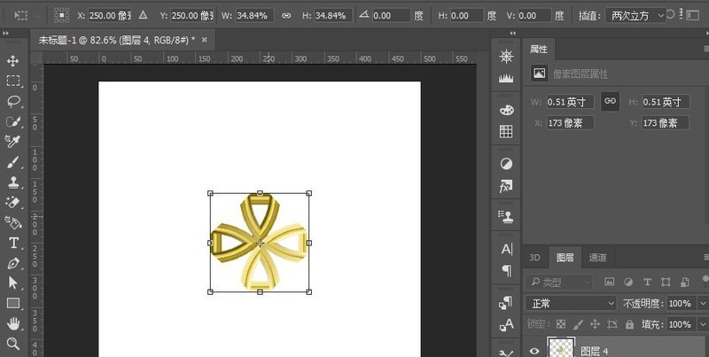 photoshop窗框制作花朵形状的操作方法