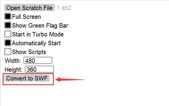scratch怎么转换swf格式_scratch转换swf格式方法介绍